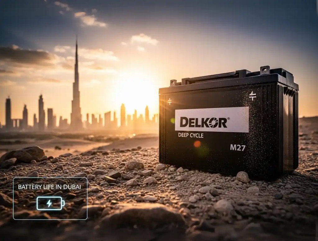 نصائح لإطالة عمر بطارية Delkor في دبي