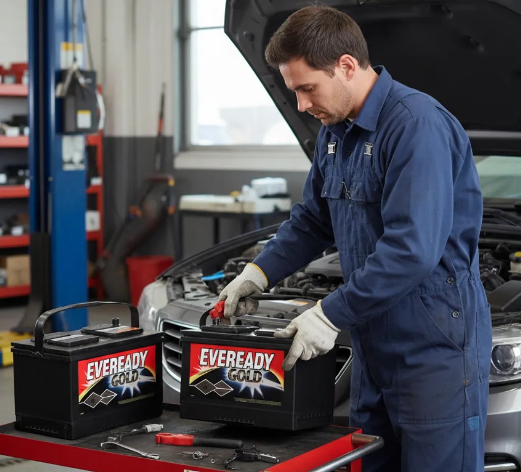 خيارات بطاريات Eveready التي نركّبها بحسب نوع المركبة