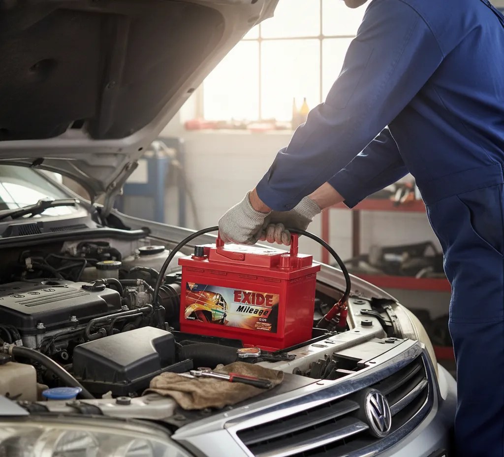 خيارات بطاريات Exide التي نركّبها بحسب نوع المركبة