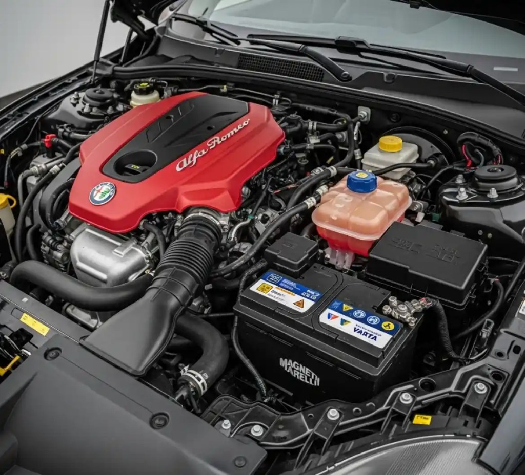 Alfa Romeo battery service by Battery Zone UAE in Dubai