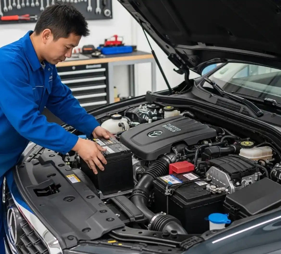 Barbus battery replacement in Dubai