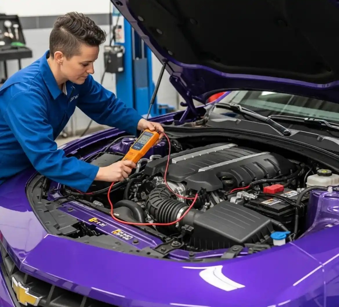 Battery Zone UAE Camaro battery service in Dubai