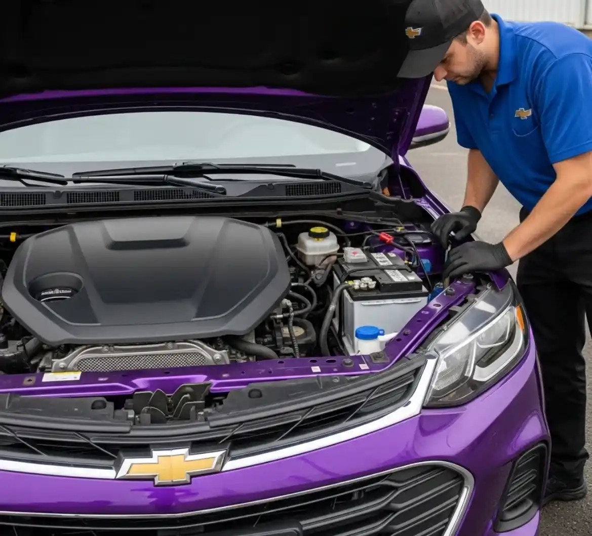 Chevrolet battery replacement in Dubai