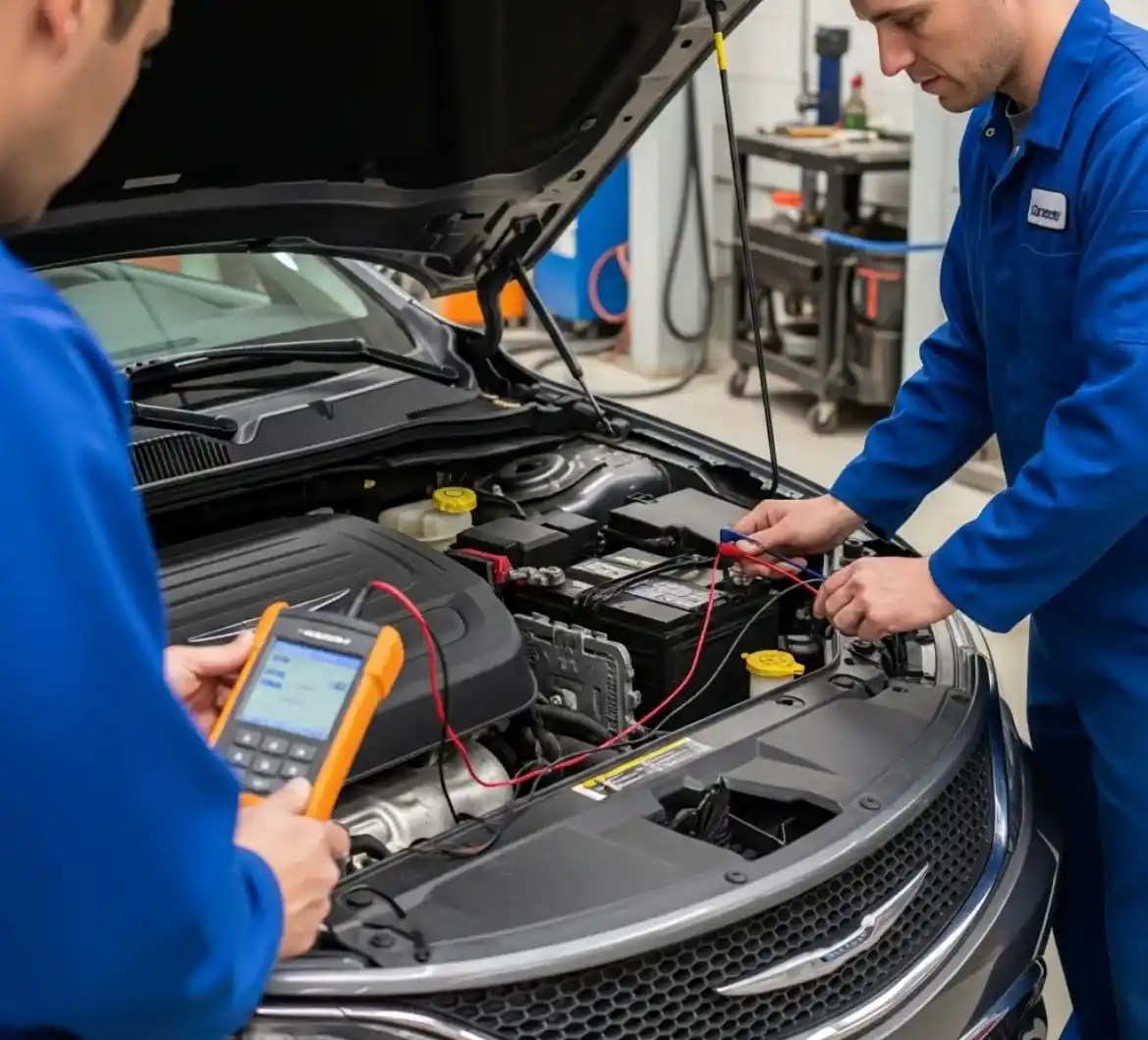 Battery Zone UAE Chrysler battery service in Dubai