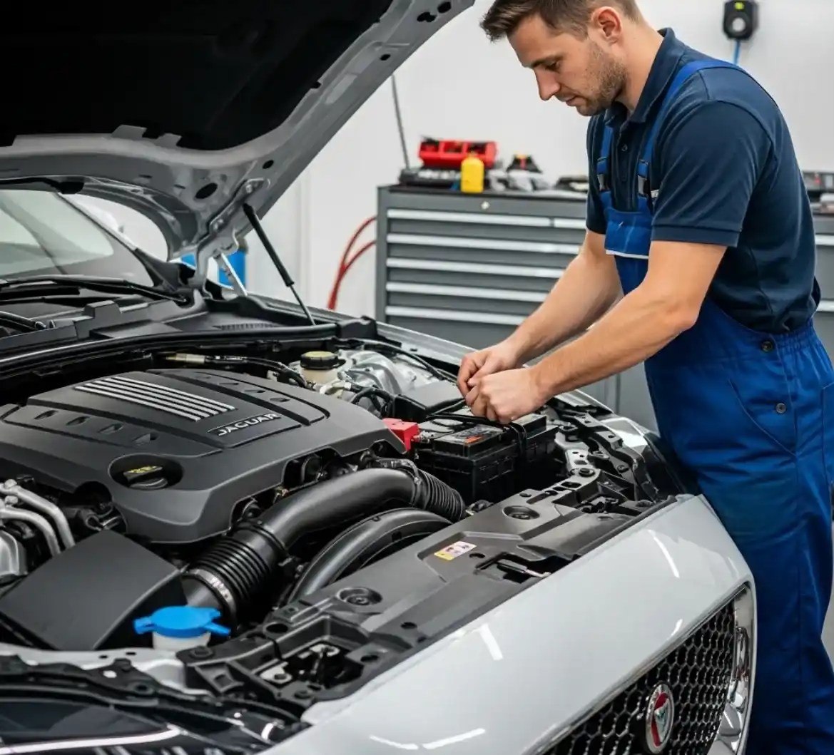 Jaguar battery replacement in Dubai