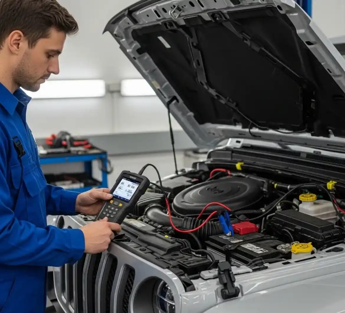 Battery Zone UAE Jeep battery service in Dubai