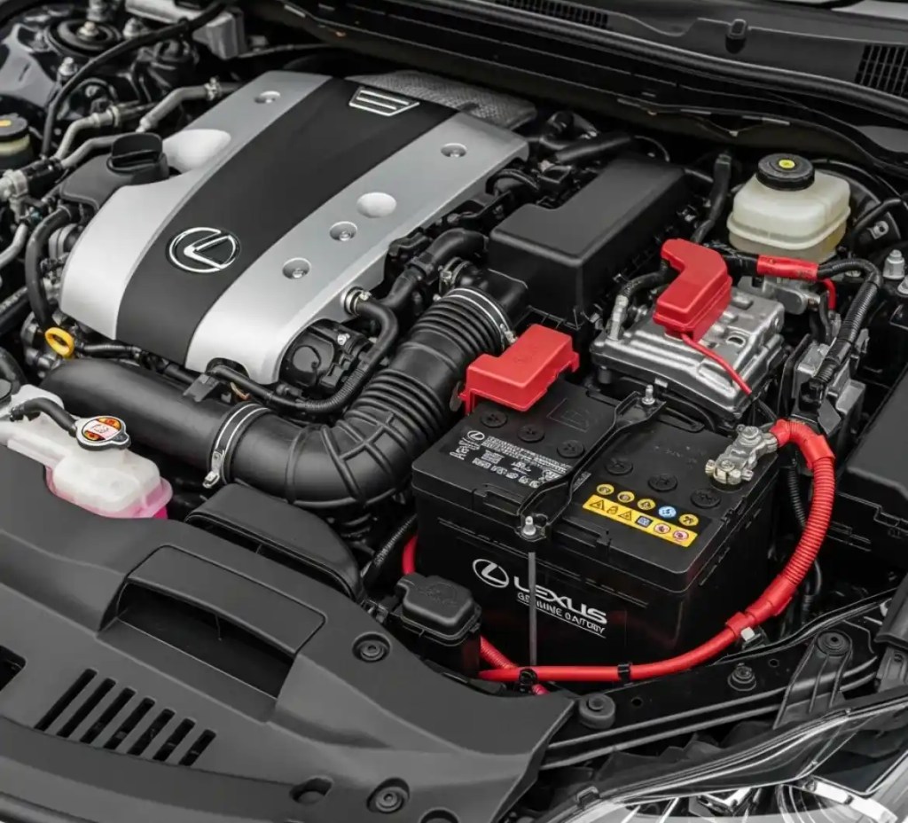 Lexus battery service by Battery Zone UAE in Dubai
