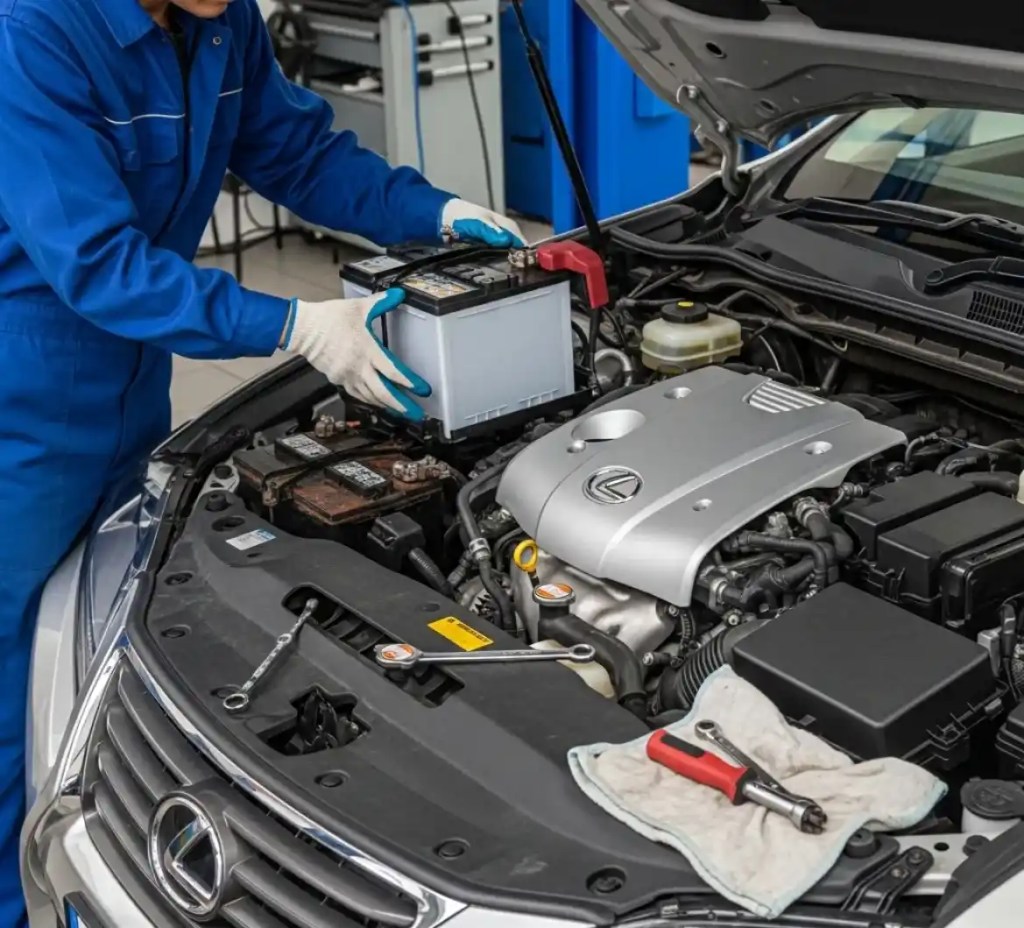 Signs a Lexus battery is failing