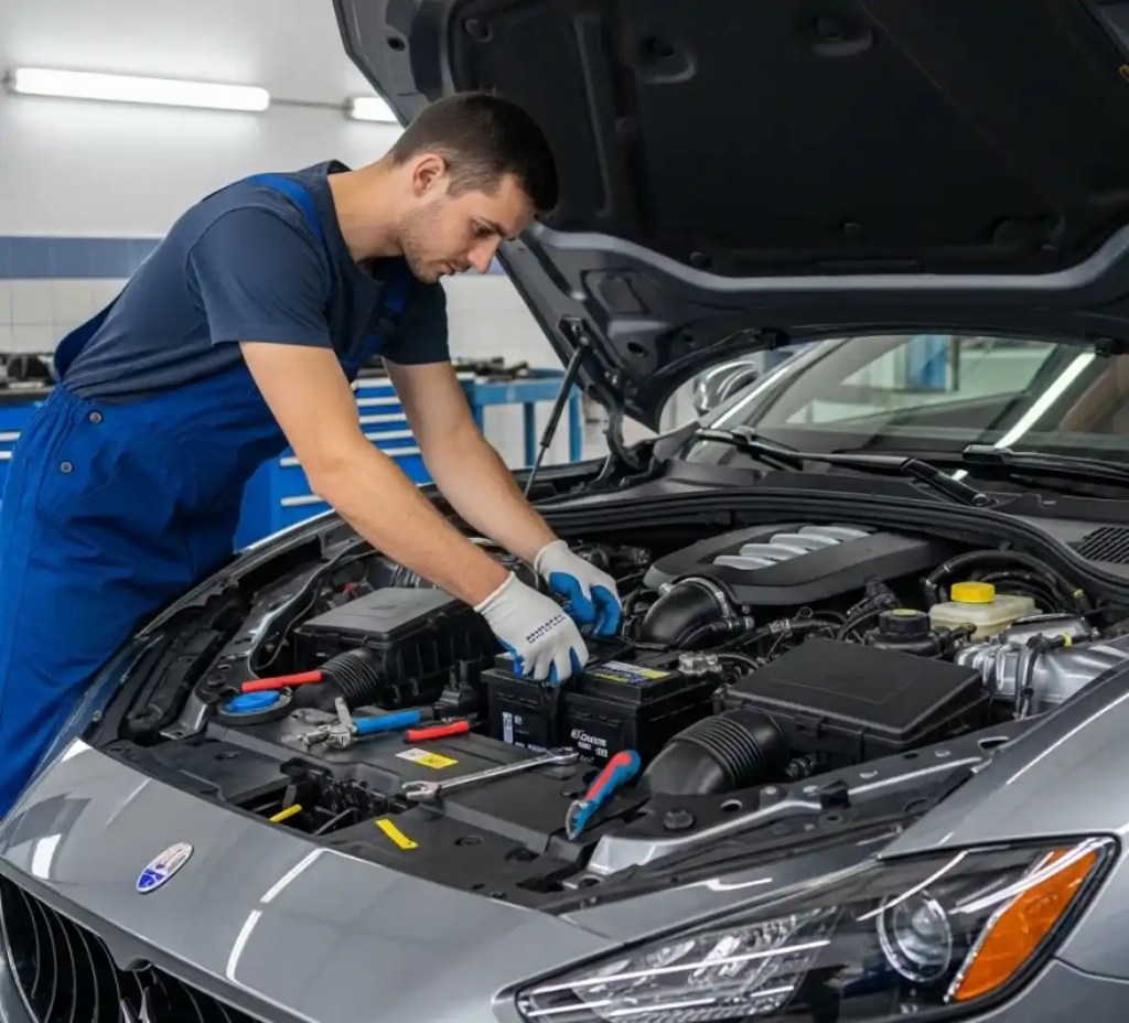 Signs a Maserati battery is failing