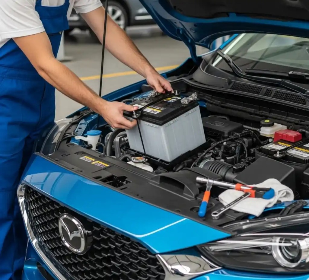 Signs a Mazda battery is failing