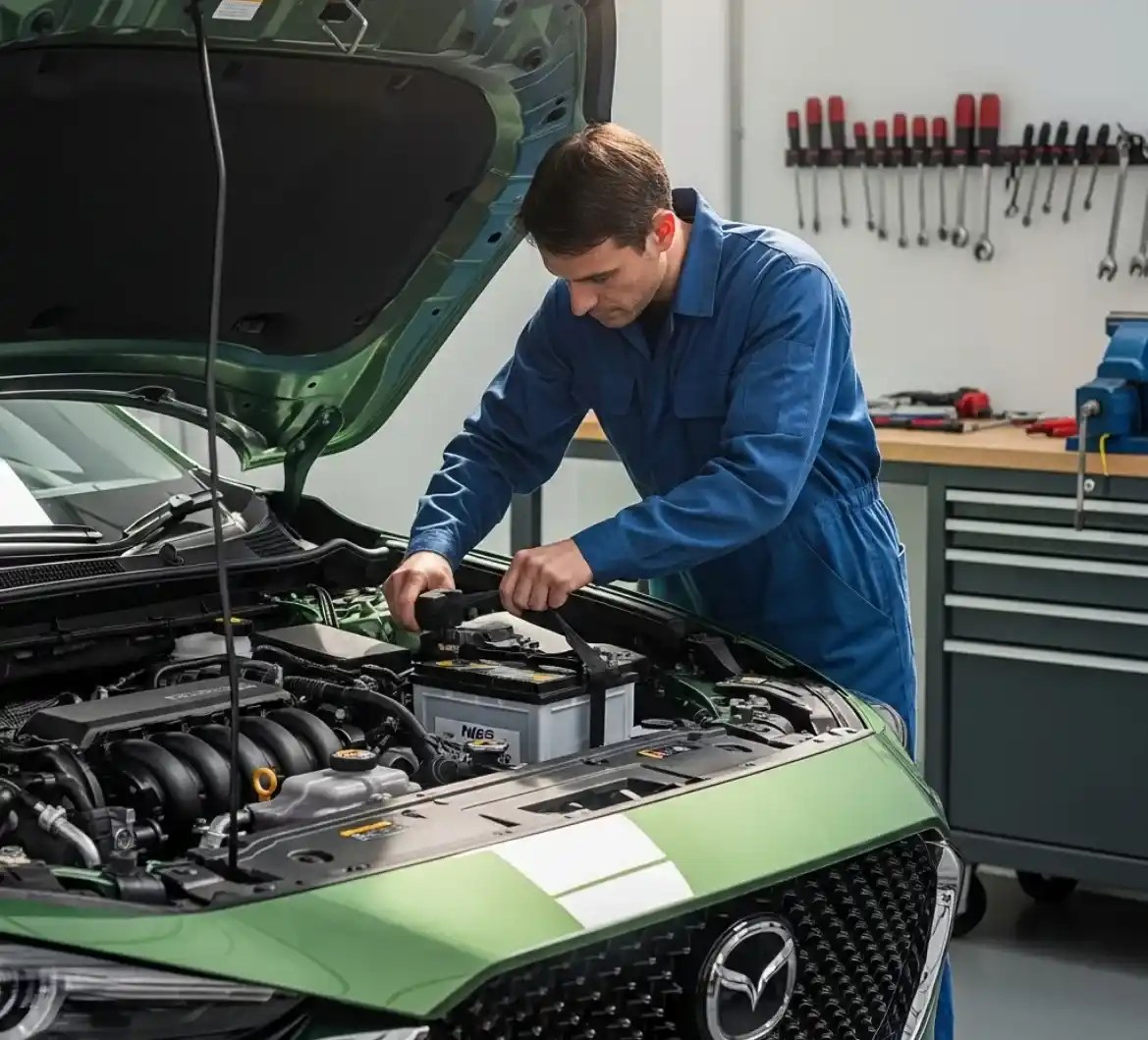 Mazda battery replacement in Dubai