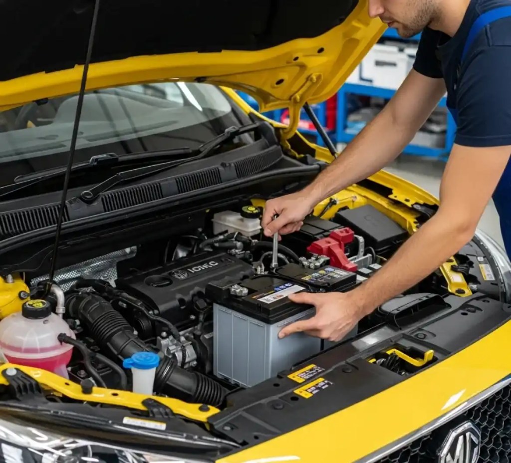 Signs a MG battery is failing