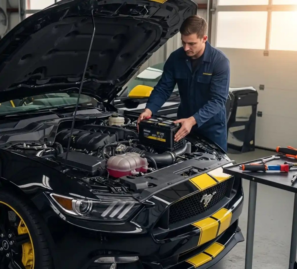 Signs a Mustang battery is failing