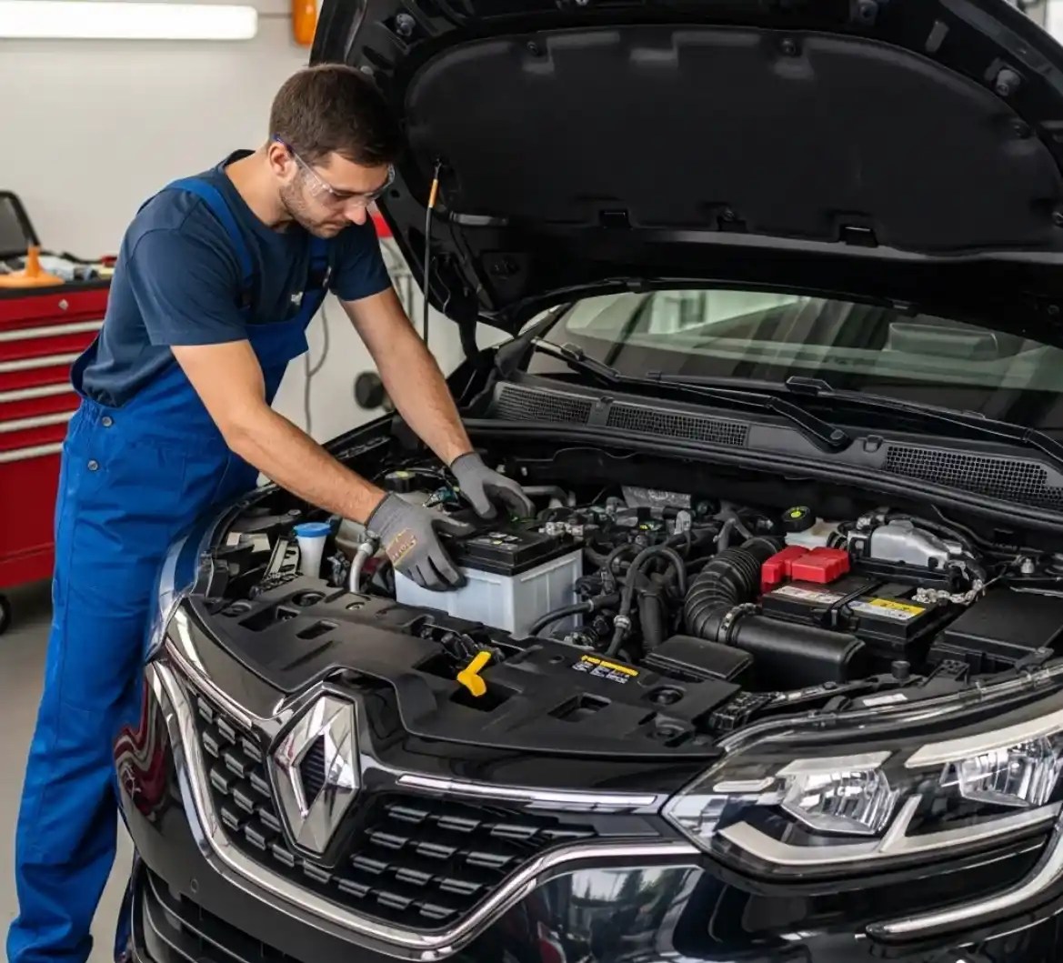 Renault battery replacement in Dubai