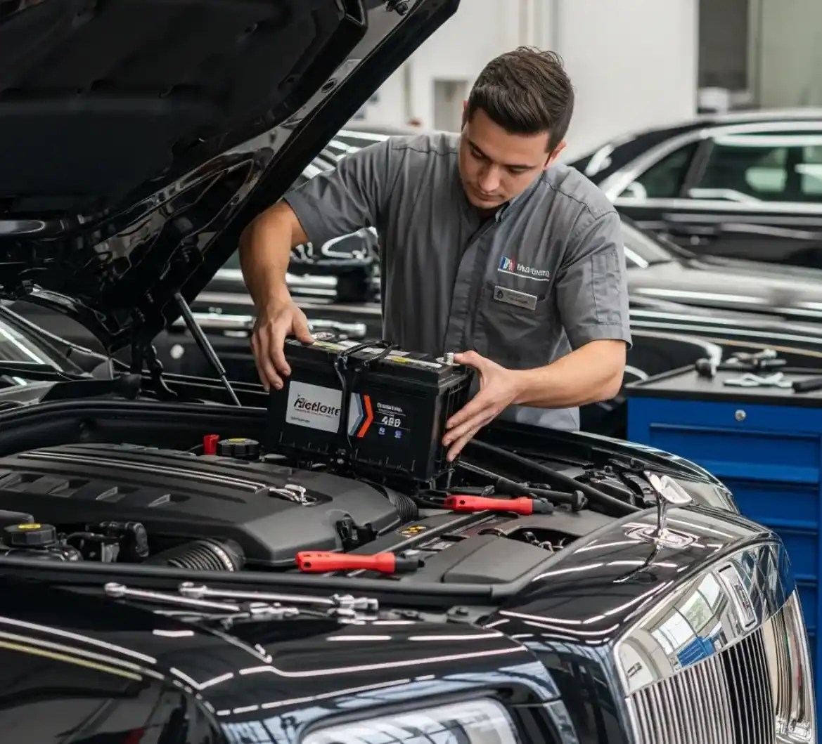 Rolls-Royce battery replacement in Dubai
