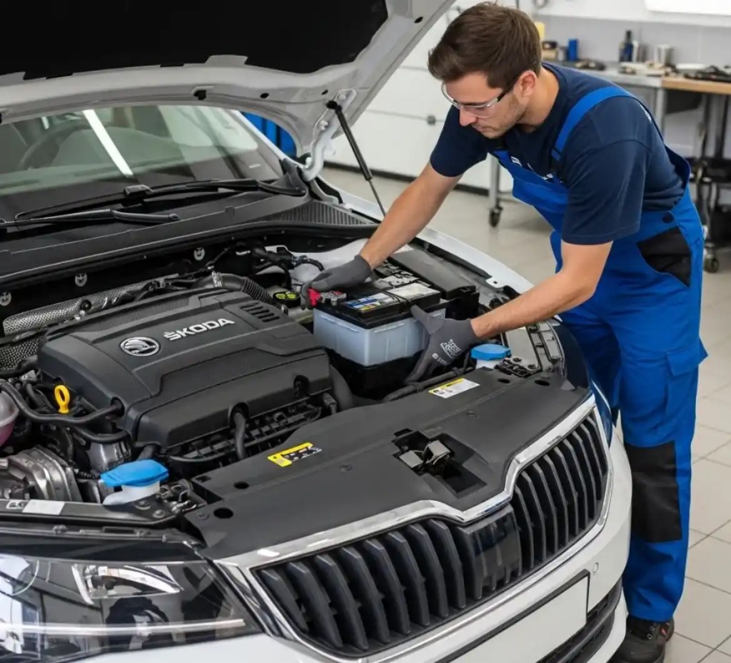 Signs a Skoda battery is failing