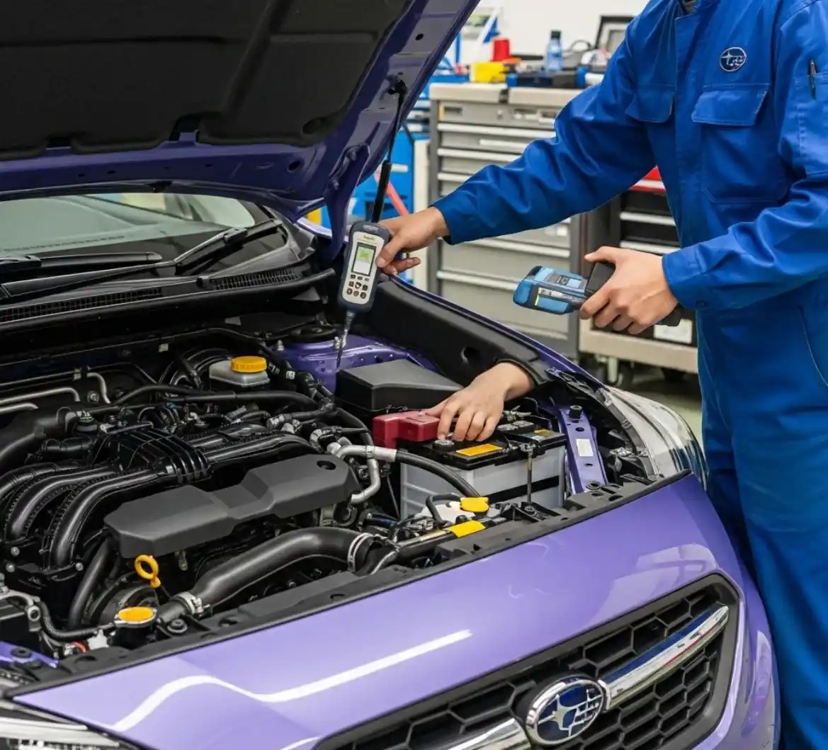 Battery Zone UAE Subaru battery service in Dubai