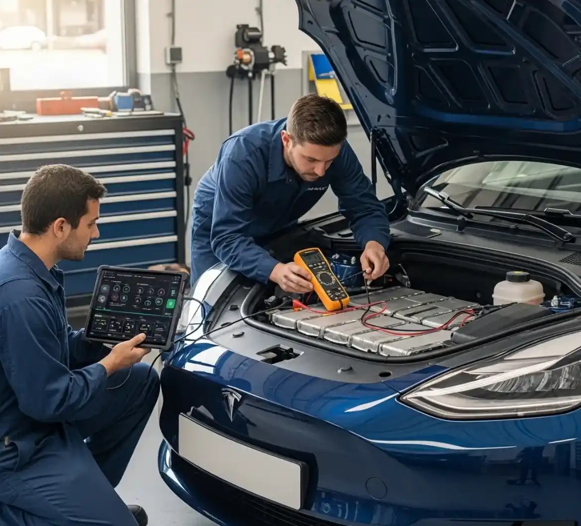 Battery Zone UAE Tesla battery service in Dubai