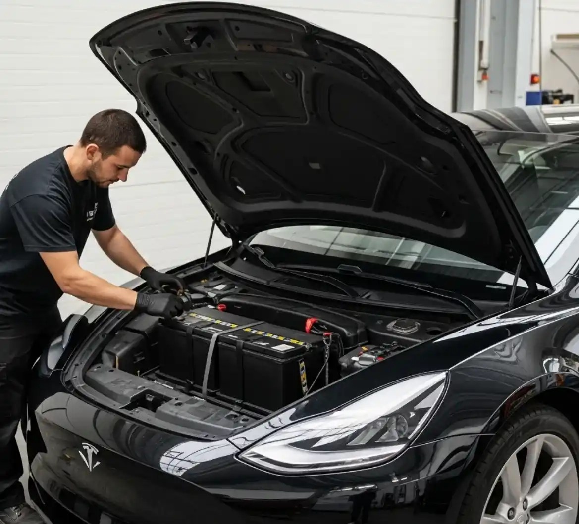 Tesla battery replacement in Dubai