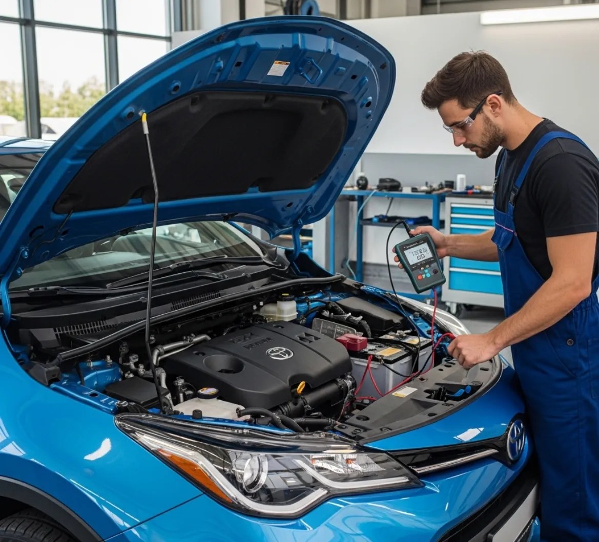 Battery Zone UAE Toyota battery service in Dubai