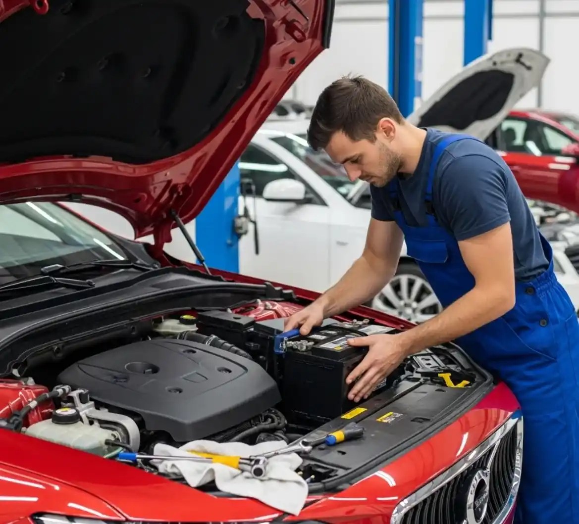 Battery Zone UAE Volvo battery service in Dubai