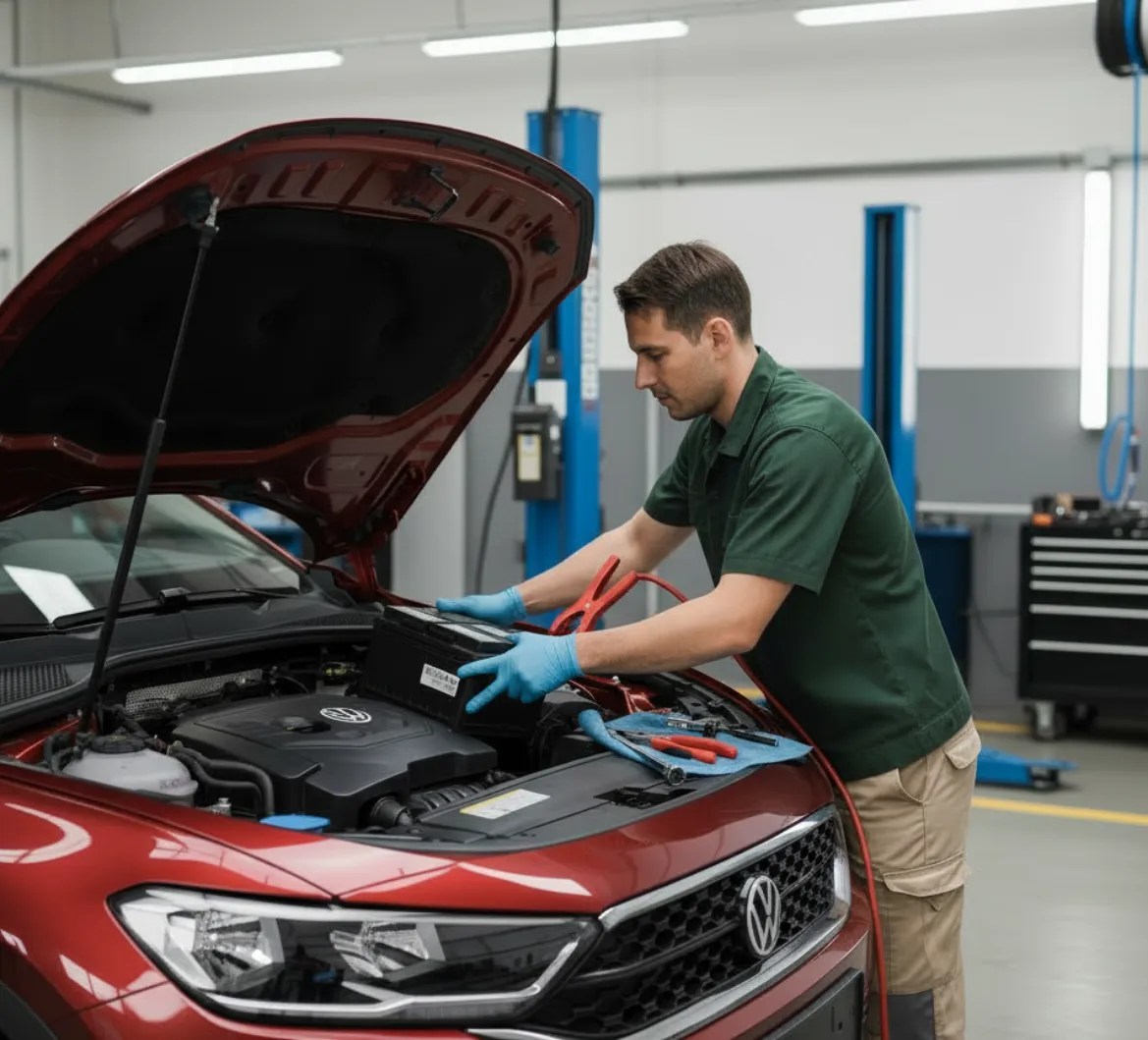 Battery Zone UAE Volkswagen ID.6 battery service in Dubai