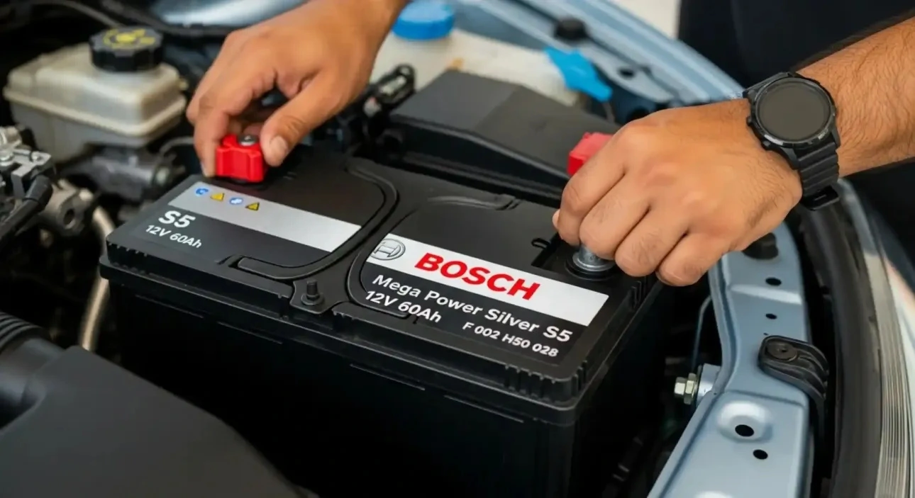 Bosch batteries fitted in Al Quoz