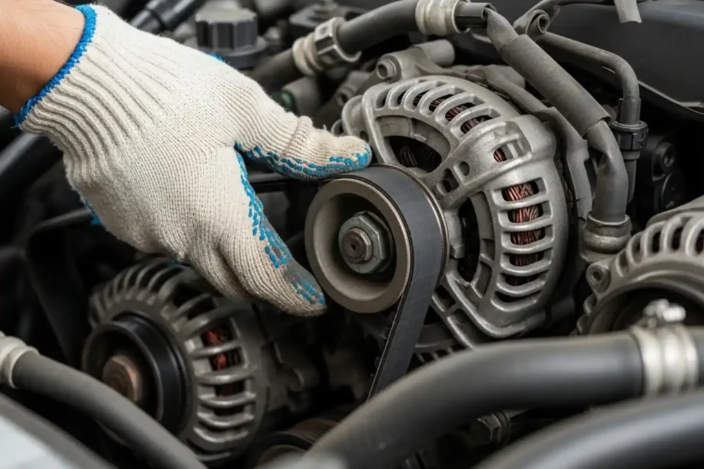 Alternator Belt & Wiring Check