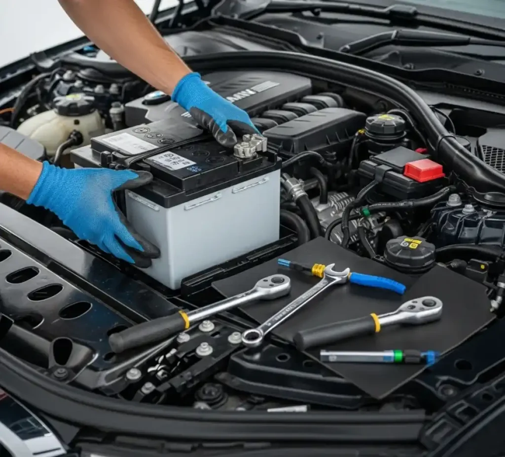 BMW Battery Replacement 2 BMW exhibits