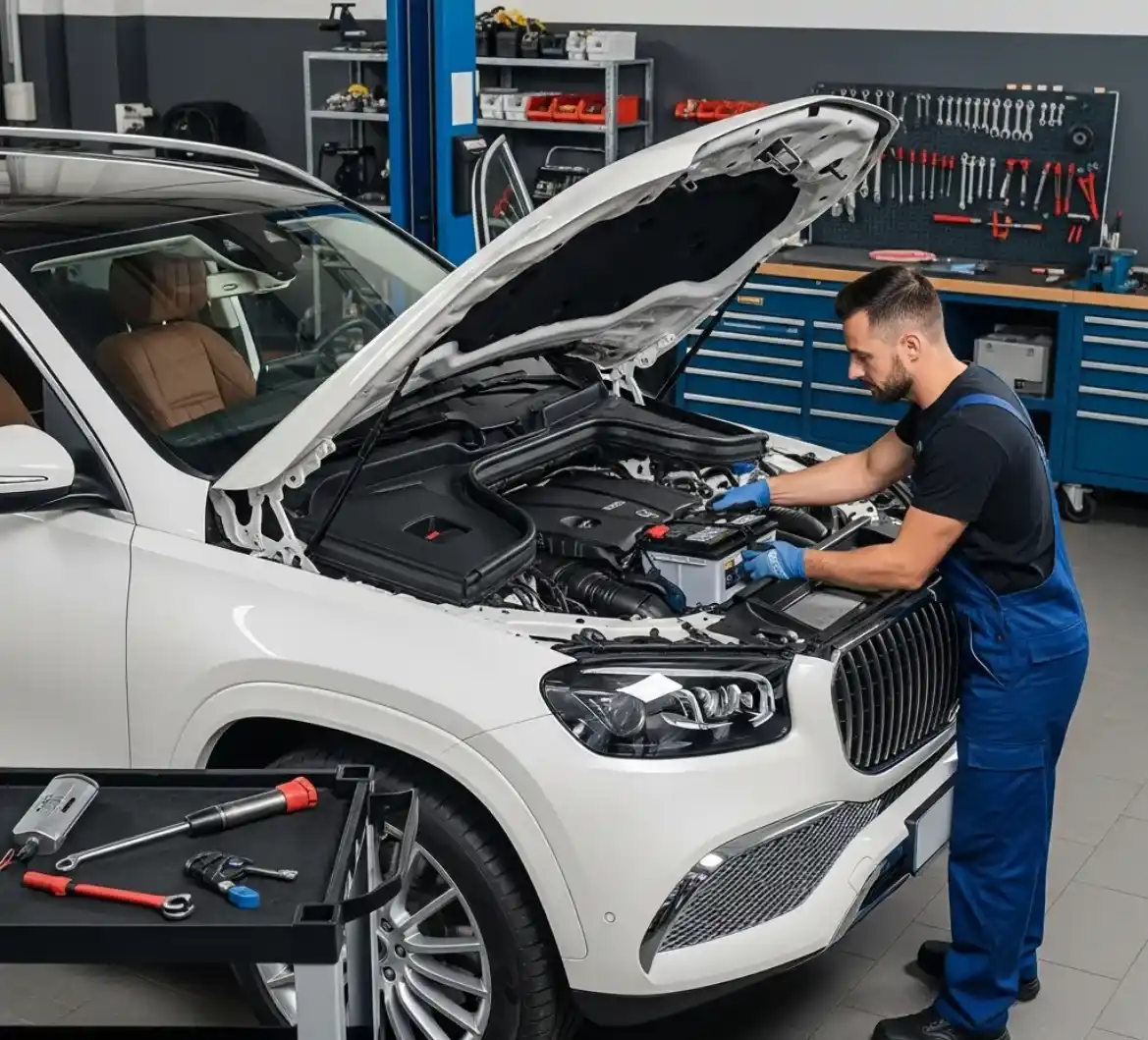Mercedes Battery Replacement 4 Battery Zone as Your Mercedes Service Center in Dubai