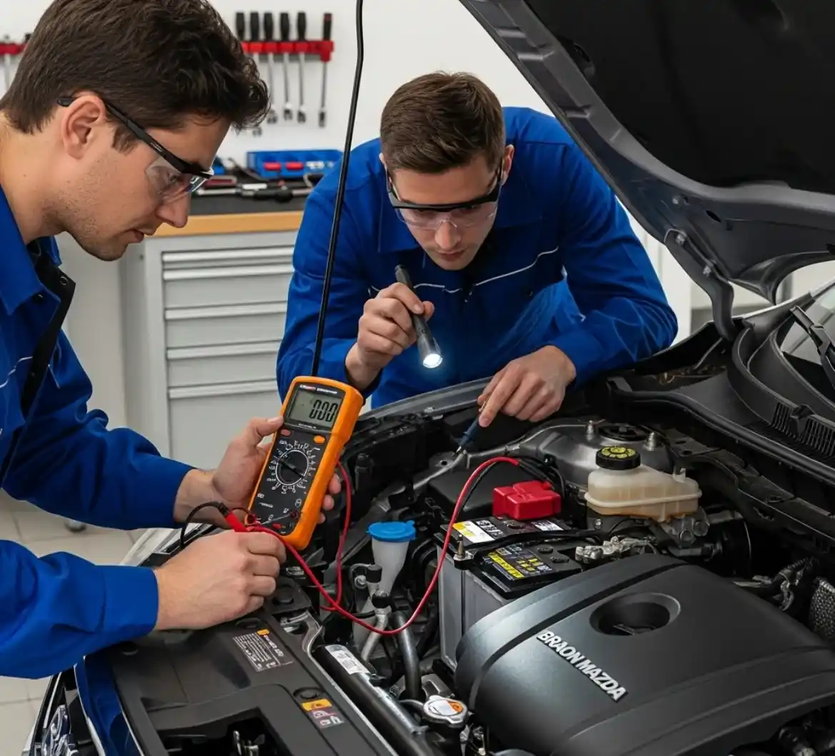 Battery Zone for Your Mazda Service in Dubai