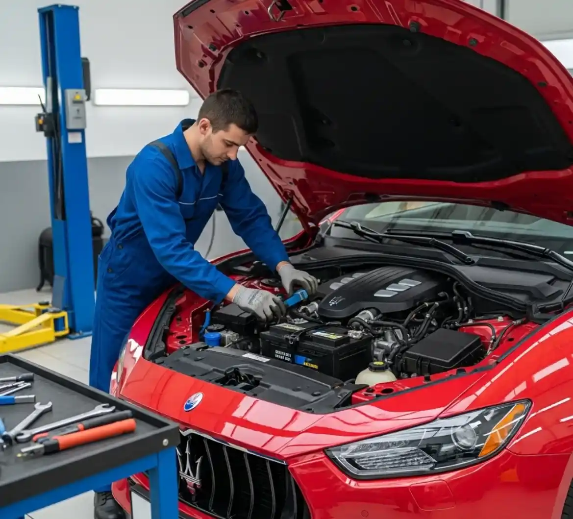 Maserati Battery Replacement 1 Complete Maserati Battery Change & Installation in Dubai