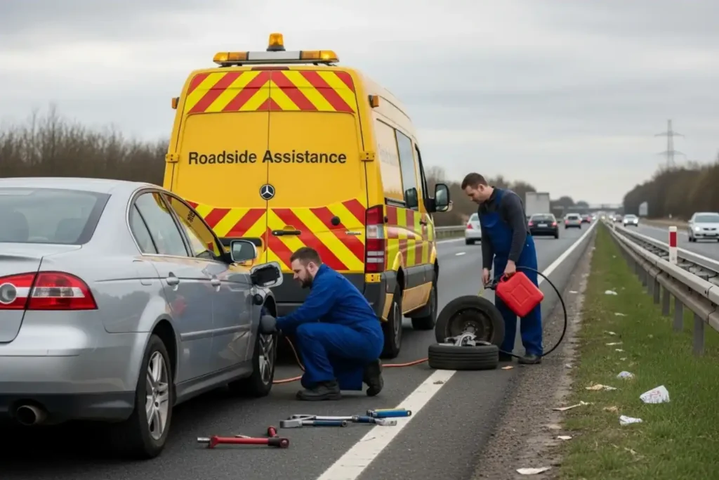 Flat Tyre Replacement Fuel Delivery