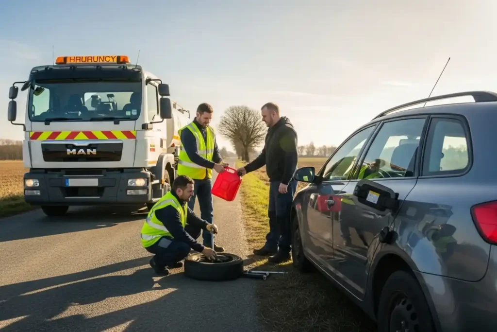 ACDelco 5 Flat Tyre and Emergency Fuel Delivery