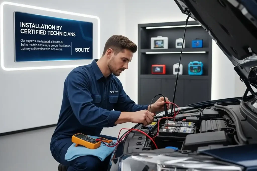 Installation by Certified Technicians