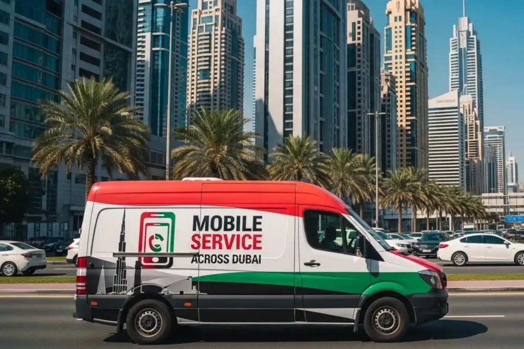 Mobile Service Across Dubai