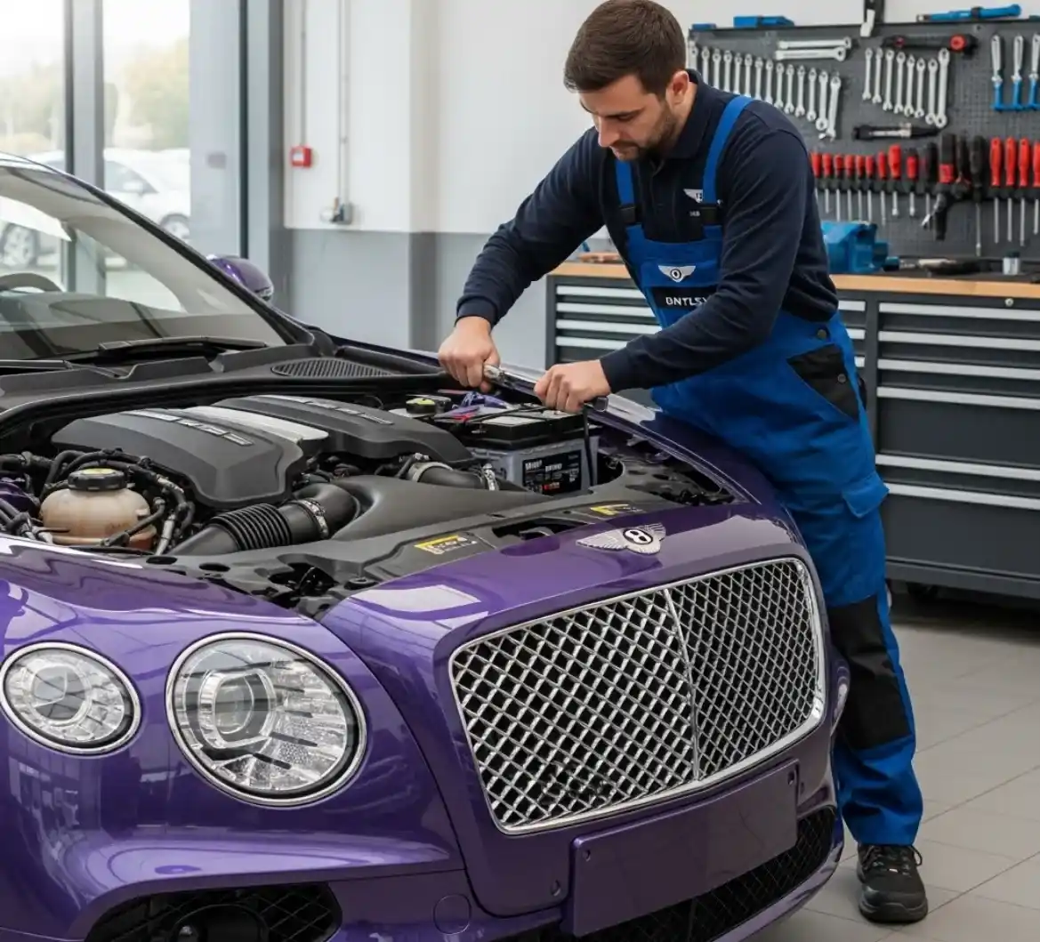 Skilled Bentley Battery Replacement & Change Services in Dubai