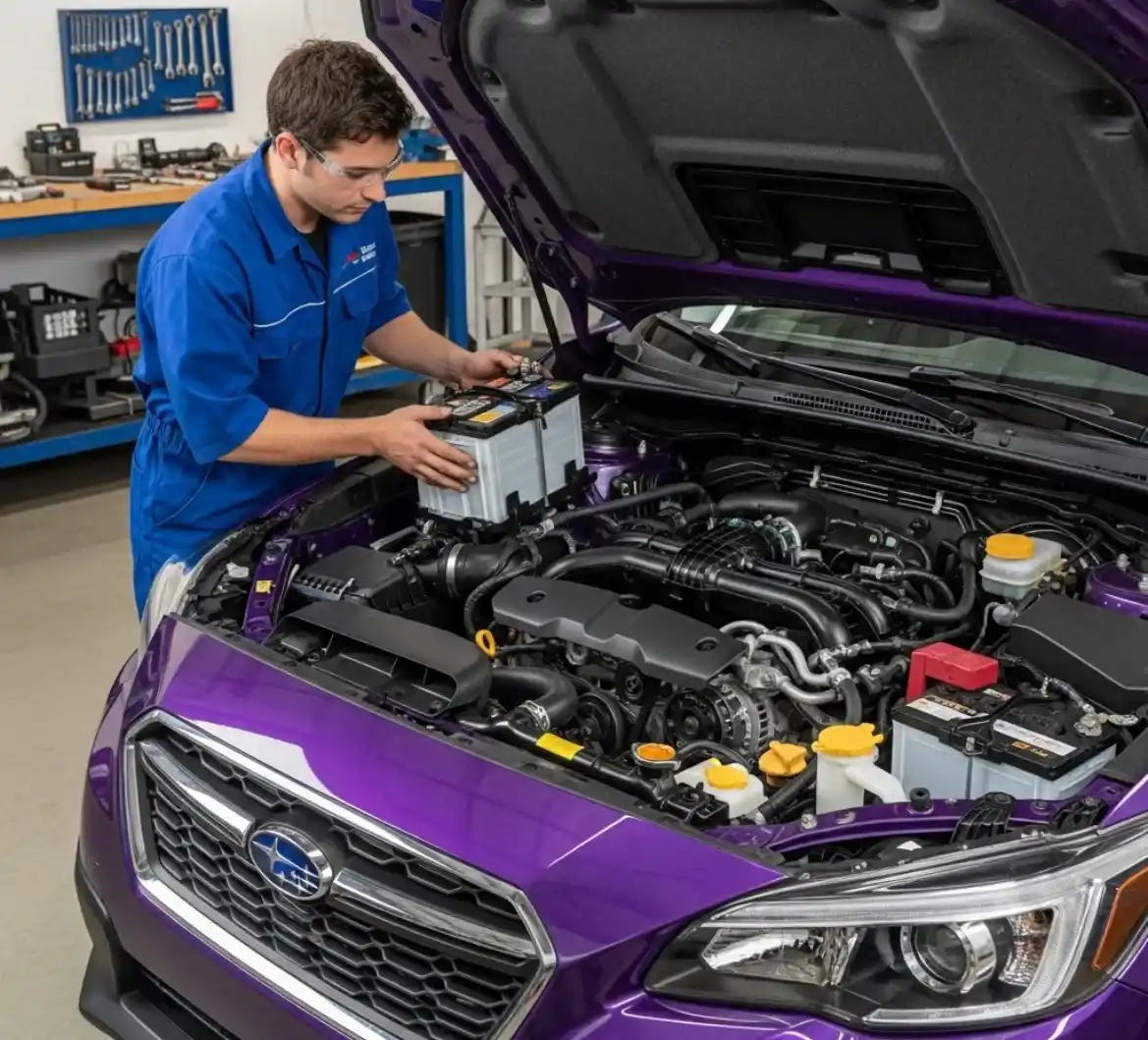 Skilled Subaru Battery Replacement & Change Services in Dubai
