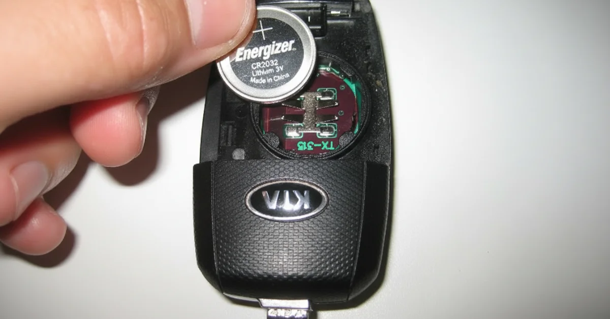 Change Car Key Battery in a Kia