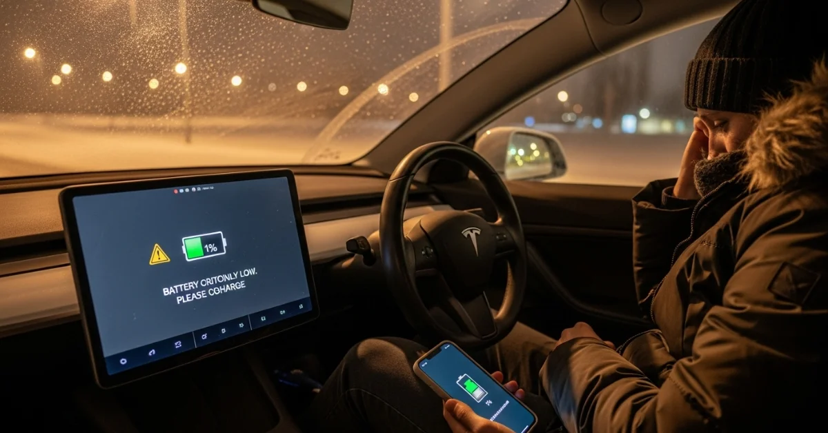 Tesla Battery Drain So Fast