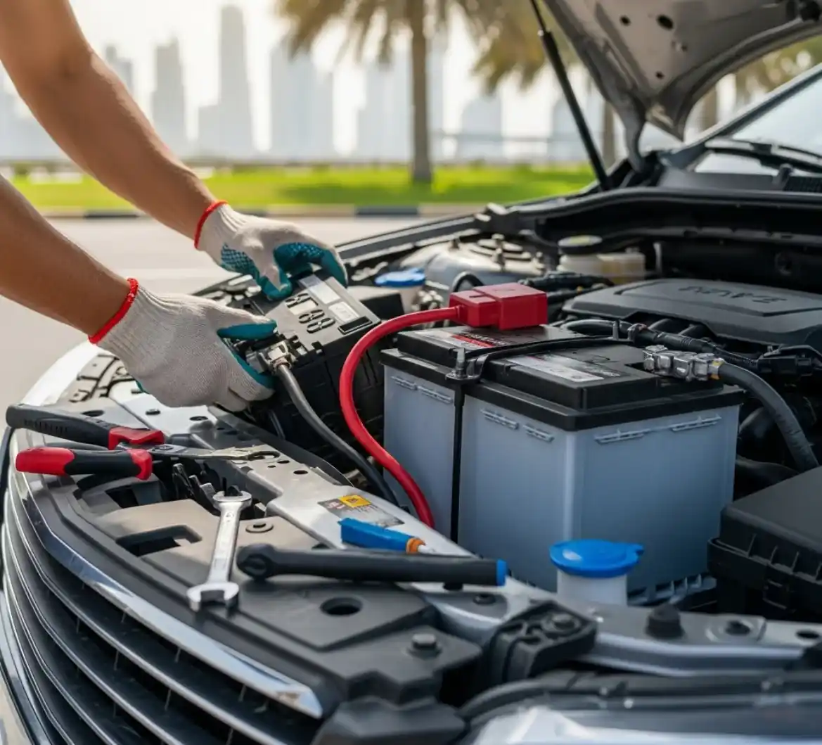 24_7 Emergency Car Battery Replacement in Al Barsha