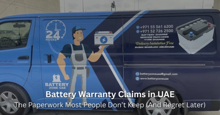 Battery Warranty Claims in Dubai: The Paperwork Most People Don’t Keep (And Regret Later) 4 Battery Warranty Claims in UAE The Paperwork Most People Don’t Keep (And Regret Later) (1)