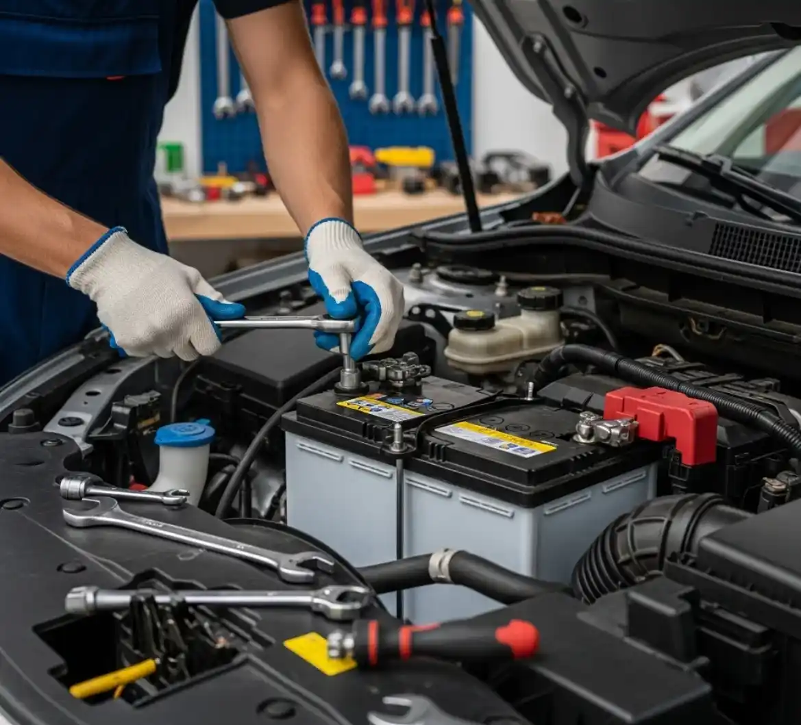 Car Battery Change in Business Bay