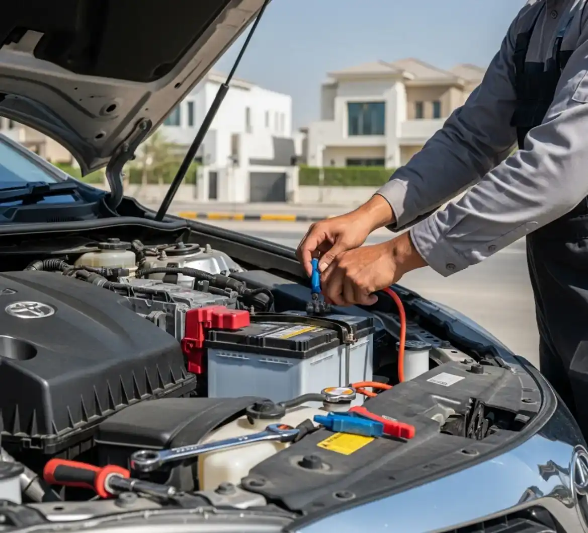 Car Battery Replacement in Springs 7