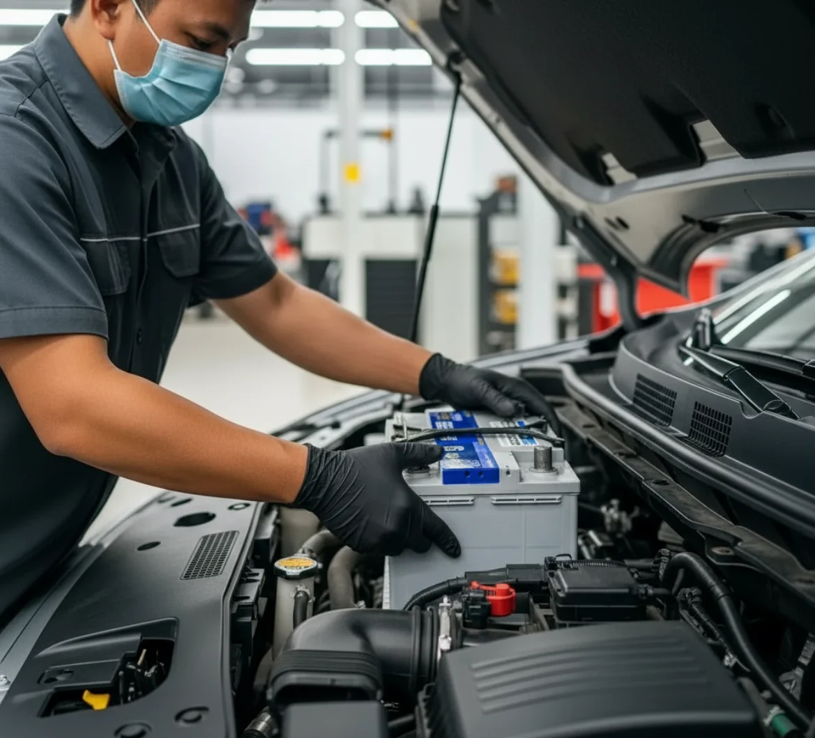 Car Battery Replacement & Change Services in Dubai Creek Harbour