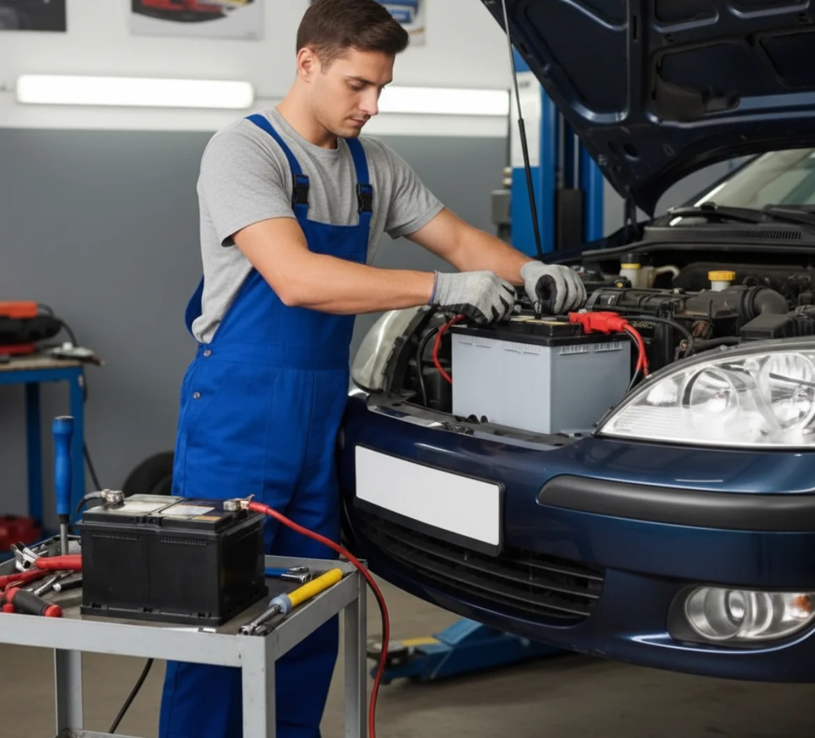 Car Battery Replacement & Change Services in Wadi Al Safa