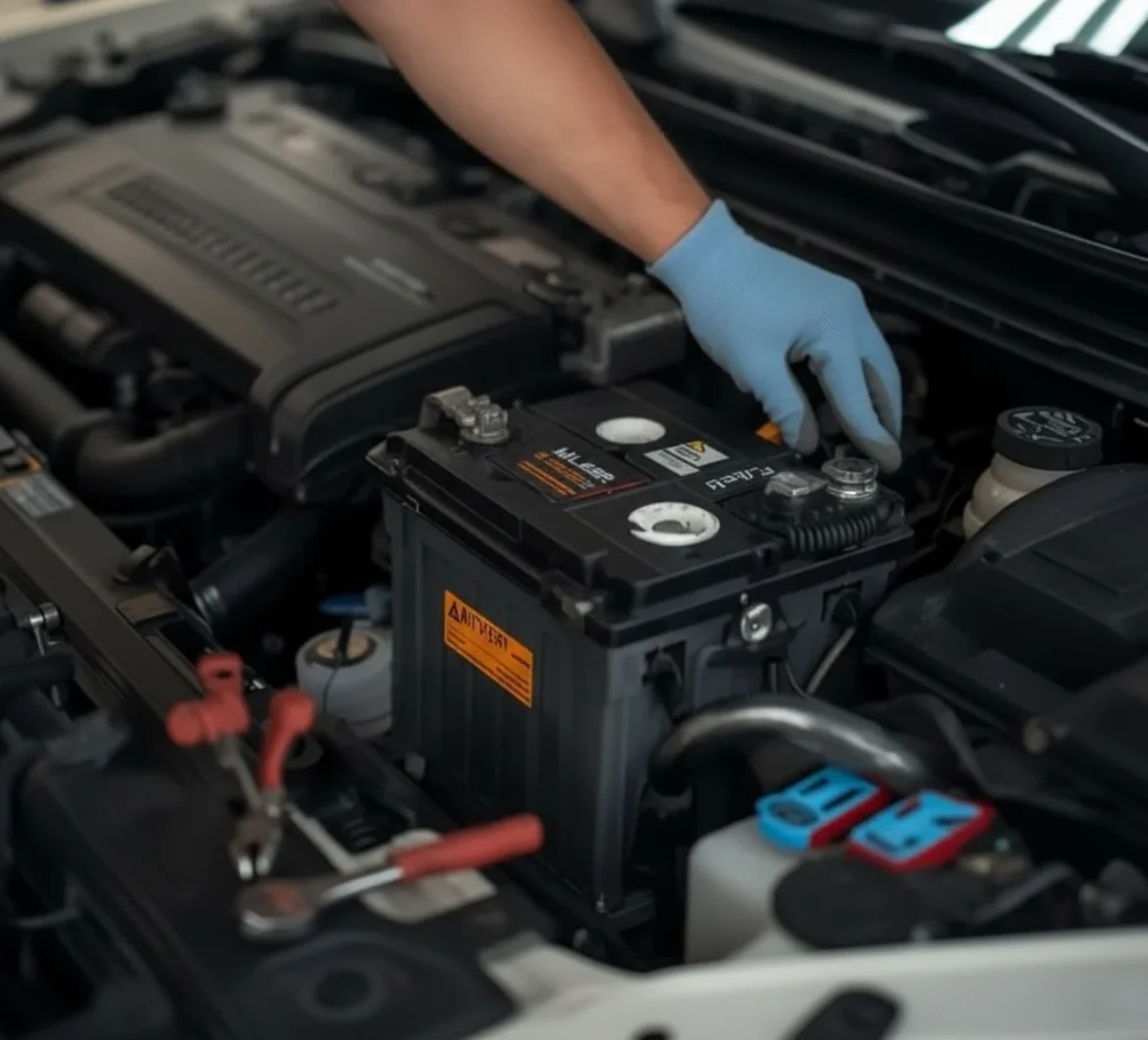 Car Battery Replacement Services in Al Shurooq