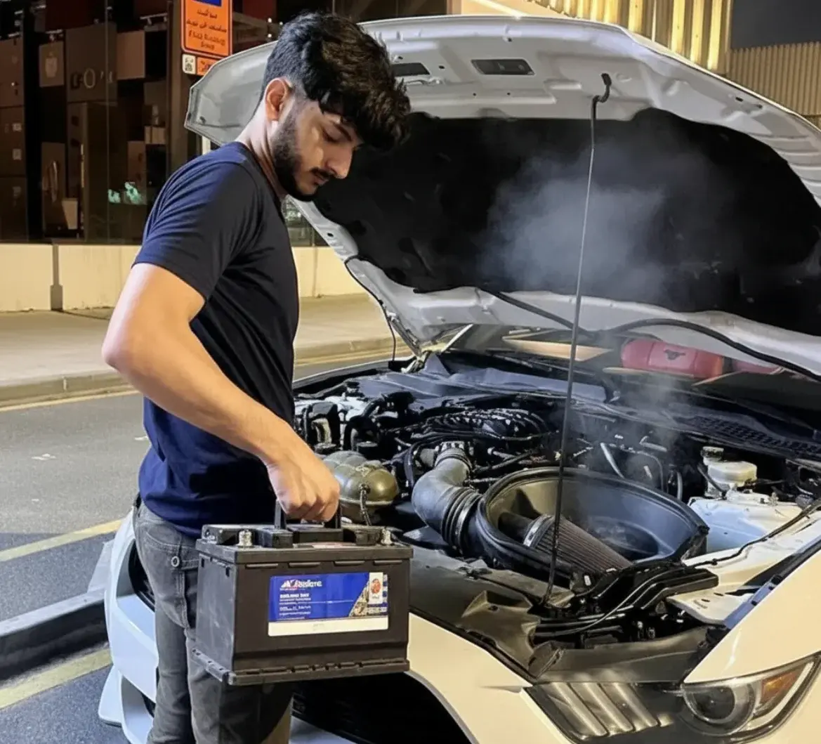 Car Battery Replacement Services in Dubai Land