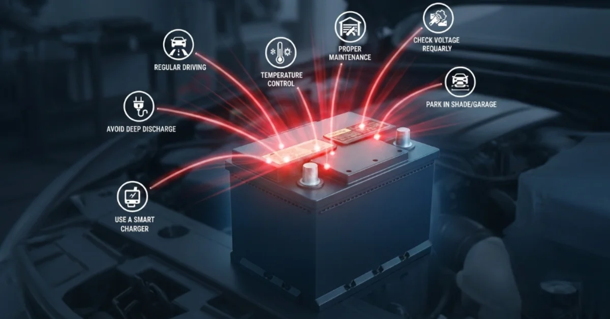How to Improve Car Battery Life In UAE